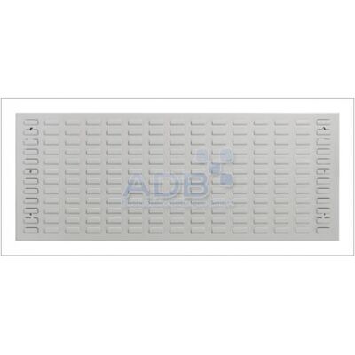 Schlitzplatte Waagerecht 1177 X 456 Mm Grau Werkzeugwand Werkstattwand - Adb Schlitzplatte Waagerecht 1177 X 456 Mm Grau Werkzeugwand Werkstattwand - Adb