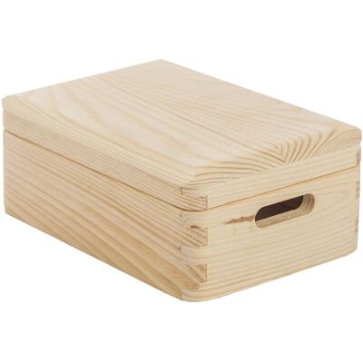 Astigarraga Fichte Massivholz Aufbewahrungsbox - 20x15x9cm Astigarraga Fichte Massivholz Aufbewahrungsbox - 20x15x9cm