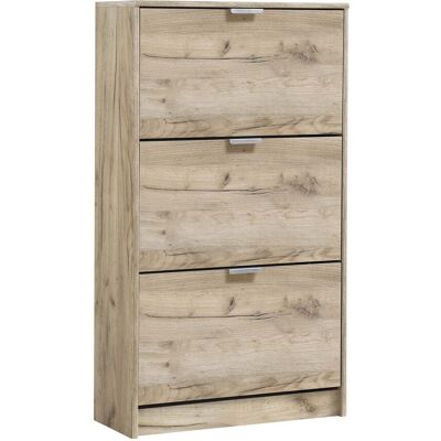 BIZZOTTO Schuhregal "iceland" Aus Holz Mit Doppelter Tiefe, Eine Platzsparende Lösung Für Ihr Zuhause -3 Türen BIZZOTTO Schuhregal "iceland" Aus Holz Mit Doppelter Tiefe, Eine Platzsparende Lösung Für Ihr Zuhause -3 Türen