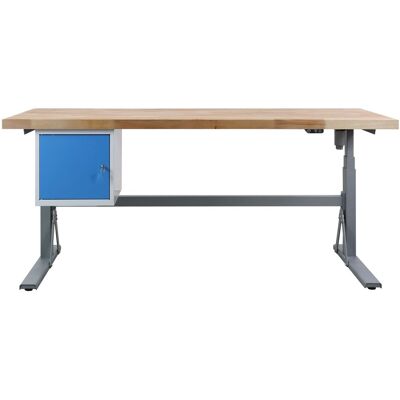 Werkbank Heavy + Würfelbox 2000x750x700-1170 1 Tür + 3 Schubladen Werktisch - Adb Werkbank Heavy + Würfelbox 2000x750x700-1170 1 Tür + 3 Schubladen Werktisch - Adb