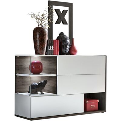 MEUBLORAMA Buffet Klis – Sideboard Mit Drei Türen Und Drei Fächern MEUBLORAMA Buffet Klis – Sideboard Mit Drei Türen Und Drei Fächern