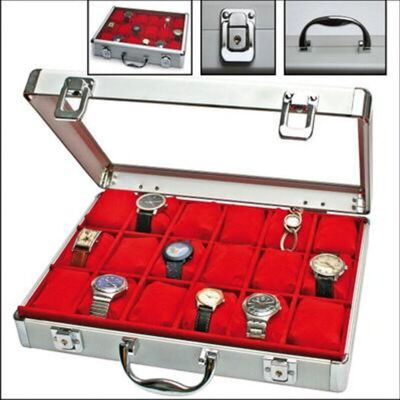 TRADE SHOP TRAESIO Trade Shop - Safe Valigetta Portaorologi 18 Posten - TRADE SHOP TRAESIO Trade Shop - Safe Valigetta Portaorologi 18 Posten -