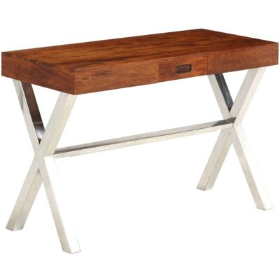vidaXL Honig Akazien Schreibtisch - Massives Holz Büro vidaXL Honig Akazien Schreibtisch - Massives Holz Büro