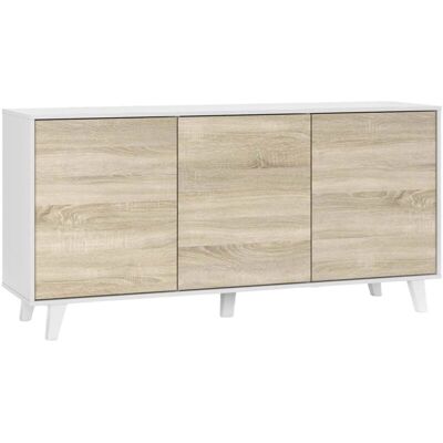 ALTRI Weißer Nordischer Sideboard - 154x40cm - Buffet ALTRI Weißer Nordischer Sideboard - 154x40cm - Buffet