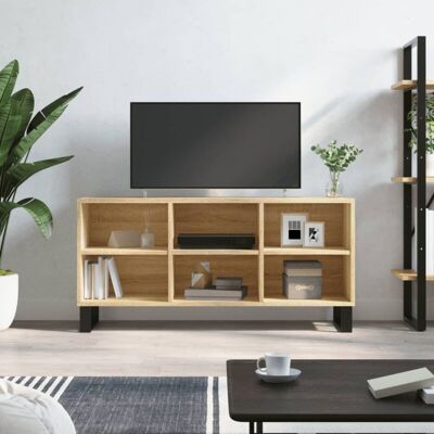 Vidaxl - Tv-schrank Sonoma-eiche 103,5x30x50 Cm Holzwerkstoff Vidaxl - Tv-schrank Sonoma-eiche 103,5x30x50 Cm Holzwerkstoff