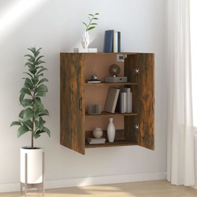 vidaXL Räuchereiche Wand-Schränke - Holzregal vidaXL Räuchereiche Wand-Schränke - Holzregal