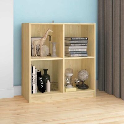 vidaXL Sideboard - 70x33x76 cm - Modernes Kiefernholz Stauraum Möbel vidaXL Sideboard - 70x33x76 cm - Modernes Kiefernholz Stauraum Möbel