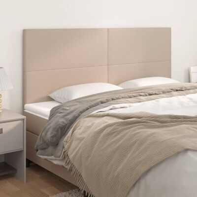 Kopfteile 4 Stk. Cappuccino-braun 100x5x78/88 Cm Kunstleder Vidaxl Kopfteile 4 Stk. Cappuccino-braun 100x5x78/88 Cm Kunstleder Vidaxl