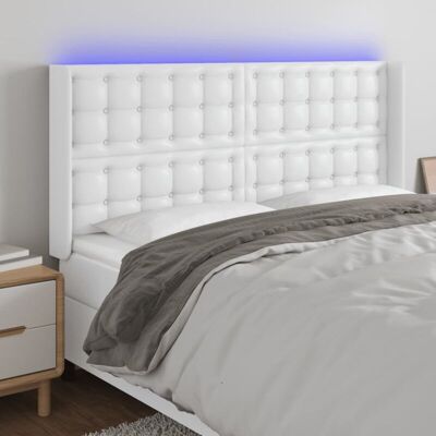 Maisonchic Weißes LED-Kopfteil - Modernes Bettzubehör Maisonchic Weißes LED-Kopfteil - Modernes Bettzubehör