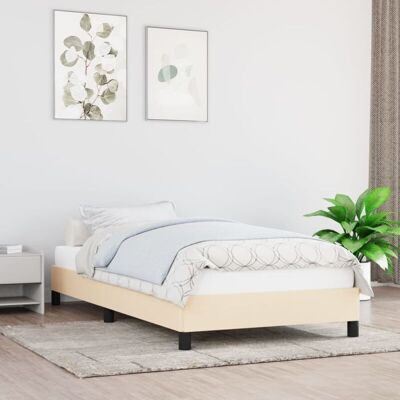 vidaXL Bettgestell - 100x200 cm Unterstützung Beine Sperrholzlatten - Bett Typ vidaXL Bettgestell - 100x200 cm Unterstützung Beine Sperrholzlatten - Bett Typ