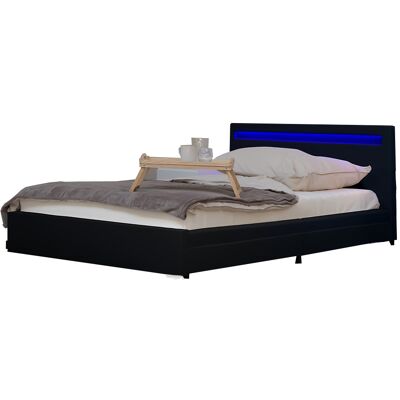 Home Deluxe NUBE LED-Bett mit 2 Schubladen - Bettart Home Deluxe NUBE LED-Bett mit 2 Schubladen - Bettart