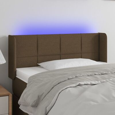 MAISON CHIC Dunkelbraun LED-Kopfteil - Höhenverstellbar & Langlebig MAISON CHIC Dunkelbraun LED-Kopfteil - Höhenverstellbar & Langlebig