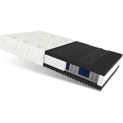 FDM - Noir Tonnelkern Matratze - 23 cm - Anallergisch - Mattress FDM - Noir Tonnelkern Matratze - 23 cm - Anallergisch - Mattress