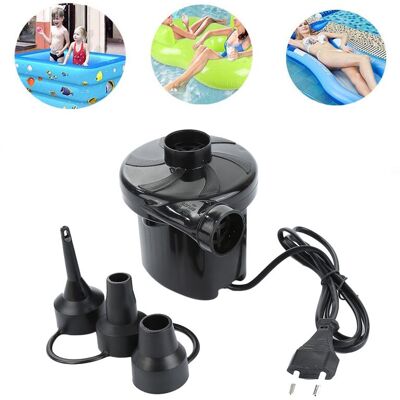 OEM Elektrische Pumpe, Elektrische Luftpumpe, Aufblasen Und Entleeren, Elektrische Pumpe Mit 3 Düsen Für Aufblasbare Matratze, Camping, Aufblasbares Kissen, Bett, Boot, Schwimmring OEM Elektrische Pumpe, Elektrische Luftpumpe, Aufblasen Und Entleeren, Elektrische Pumpe Mit 3 Düsen Für Aufblasbare Matratze, Camping, Aufblasbares Kissen, Bett, Boot, Schwimmring