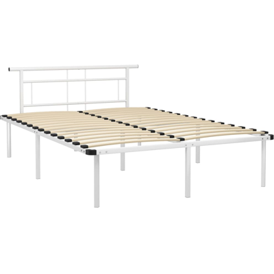 Bettgestell Weiß Metall 140x200 Cm Vidaxl Bettgestell Weiß Metall 140x200 Cm Vidaxl