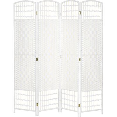 OEM Paravent 4-teilig 160 X 170 Cm Faltbar Raumteiler Trennwand Aus Wellenfaser Trennwand Für Wohnzimmer OEM Paravent 4-teilig 160 X 170 Cm Faltbar Raumteiler Trennwand Aus Wellenfaser Trennwand Für Wohnzimmer