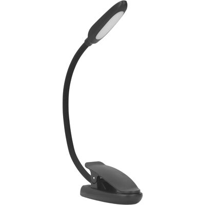 HEAT Klemmbare Leselampe Mit 6 Leds, Usb-ladefunktion Und 360° Flexiblem Schwanenhals Zur Befestigung Am Schreibtisch Oder Kopfteil HEAT Klemmbare Leselampe Mit 6 Leds, Usb-ladefunktion Und 360° Flexiblem Schwanenhals Zur Befestigung Am Schreibtisch Oder Kopfteil