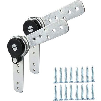 ENLENK 2 X Verstellbare Eckgelenke Mit Automatischer Rückstellfunktion, Robuste Winkelverstellung Für Scharniere, Einstellbar Von 90 Bis 180 Grad, Geeignet Für Sofa / Bett / Schrank / Liege ENLENK 2 X Verstellbare Eckgelenke Mit Automatischer Rückstellfunktion, Robuste Winkelverstellung Für Scharniere, Einstellbar Von 90 Bis 180 Grad, Geeignet Für Sofa / Bett / Schrank / Liege