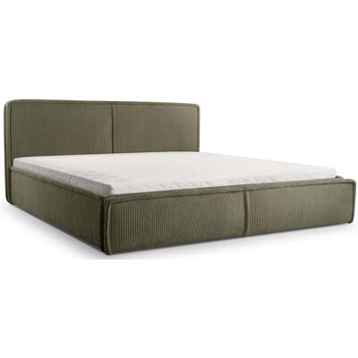 Selsey Cordo - Polsterbett Mit Bettkasten, Grauer Cordstoff, 180x200 Cm Selsey Cordo - Polsterbett Mit Bettkasten, Grauer Cordstoff, 180x200 Cm