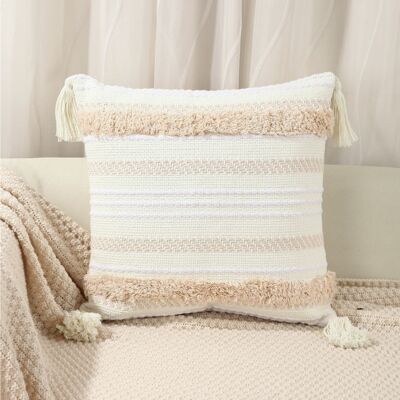 OEM Handgefertigtes Marokkanisches Lendenkissen, 50 X 30 Cm, Beige, Gewebt, Waschbarer Bezug Mit Reißverschluss, Für Sofa Und Bett OEM Handgefertigtes Marokkanisches Lendenkissen, 50 X 30 Cm, Beige, Gewebt, Waschbarer Bezug Mit Reißverschluss, Für Sofa Und Bett