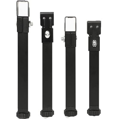CARMDERING 4er-set Universelle Bettbeine, Füße Für Lattenroste Aus Metall, Möbelfüße, Kein Bohren Erforderlich, Höhenverstellbar Für Bettgestelle CARMDERING 4er-set Universelle Bettbeine, Füße Für Lattenroste Aus Metall, Möbelfüße, Kein Bohren Erforderlich, Höhenverstellbar Für Bettgestelle