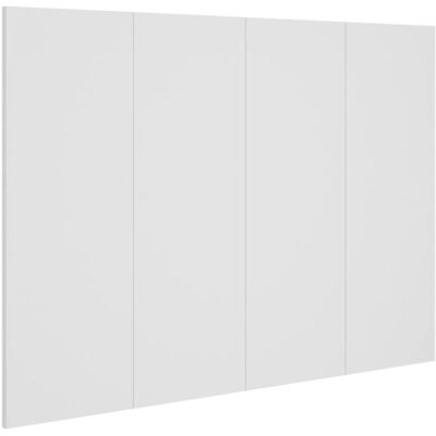vidaXL Bettkopfteil Weiß Hochglanz - Bettart vidaXL Bettkopfteil Weiß Hochglanz - Bettart