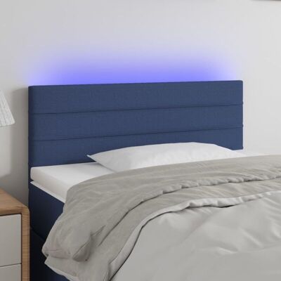 MAISONCHIC Betthaupt mit LED - Blau - Modern, Verstellbar, Einfacher Aufbau MAISONCHIC Betthaupt mit LED - Blau - Modern, Verstellbar, Einfacher Aufbau