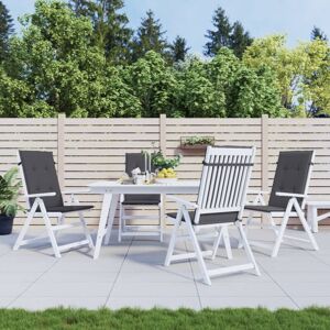 Vidaxl - Gartenstuhlauflagen Für Hochlehner 4 Stk. Anthrazit 120x50x3 Cm Vidaxl - Gartenstuhlauflagen Für Hochlehner 4 Stk. Anthrazit 120x50x3 Cm