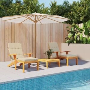 MAISONCHIC Gartenstuhl-Polster Beige Oxford - Gartenstuhl-Polster MAISONCHIC Gartenstuhl-Polster Beige Oxford - Gartenstuhl-Polster