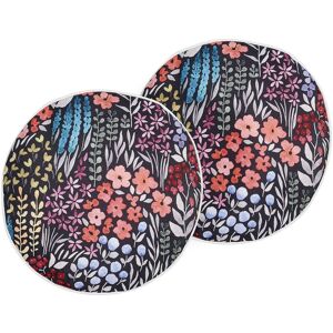 Beliani Gartenkissen-Set - Blumenmuster - 40x40 cm Beliani Gartenkissen-Set - Blumenmuster - 40x40 cm