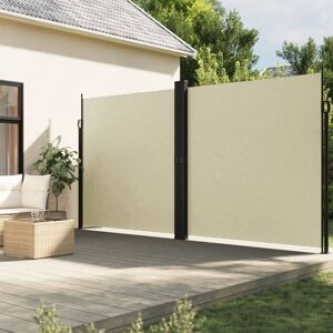 Seitenmarkise Ausziehbar Creme 220x1000 Cm - Vidaxl Seitenmarkise Ausziehbar Creme 220x1000 Cm - Vidaxl