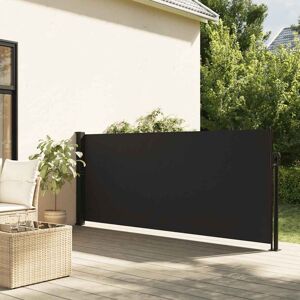 Vidaxl Seitenmarkise Ausziehbar Schwarz 140x300 Cm Vidaxl Seitenmarkise Ausziehbar Schwarz 140x300 Cm