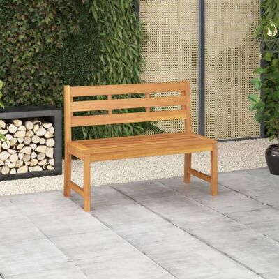 vidaXL Gartentisch 114 cm Massiv Teakholz - Gartenmöbel vidaXL Gartentisch 114 cm Massiv Teakholz - Gartenmöbel