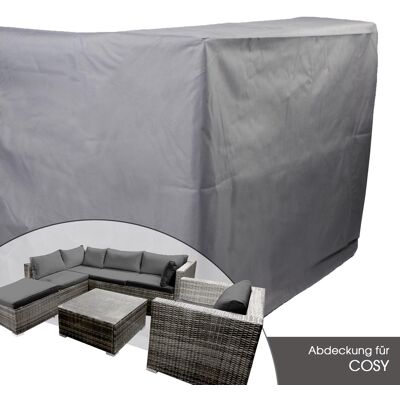 Brast Abdeckhaube Poly Rattan Gartenmöbel Cosy 140x140x70cm Brast Abdeckhaube Poly Rattan Gartenmöbel Cosy 140x140x70cm