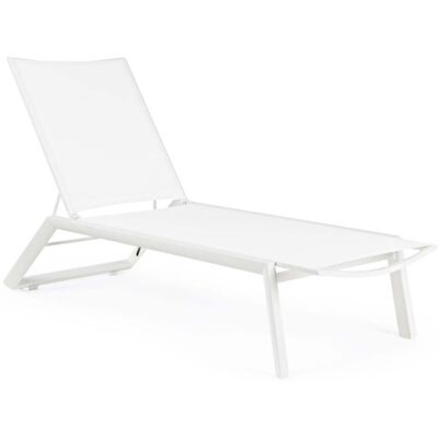 BIZZOTTO Sonnenliege 'cruise' Aus Lackiertem Aluminium Mit Rädern, Ideal Für Schwimmbäder Und Gärten -weiß / 4-teiliger Bausatz BIZZOTTO Sonnenliege 'cruise' Aus Lackiertem Aluminium Mit Rädern, Ideal Für Schwimmbäder Und Gärten -weiß / 4-teiliger Bausatz