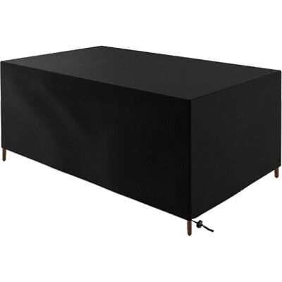 Minkurow Bcc Tisch- Und Stuhlmöbelabdeckung, Strapazierfähiges 210d Oxford-gewebe Gartenmöbelabdeckung, Rechteckig, Wasserdicht, Winddicht, Uv-beständig Für Den Außenbereich (242 X 162 X 100 Cm) Minkurow Bcc Tisch- Und Stuhlmöbelabdeckung, Strapazierfähiges 210d Oxford-gewebe Gartenmöbelabdeckung, Rechteckig, Wasserdicht, Winddicht, Uv-beständig Für Den Außenbereich (242 X 162 X 100 Cm)