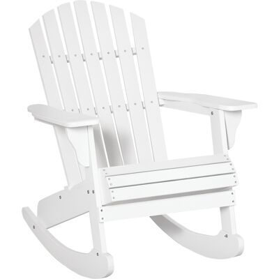 Outsunny Adirondack Gartenstuhl Adirondack Stuhl Gartensessel Gartenmöbel Balkonstuhl Weiß 77 X 94 X 97 Cm Outsunny Adirondack Gartenstuhl Adirondack Stuhl Gartensessel Gartenmöbel Balkonstuhl Weiß 77 X 94 X 97 Cm