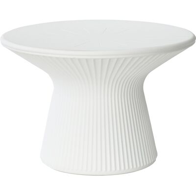 MOOVERE Capri 40 Cm Hoher Couchtisch Für Den Innen- Und Außenbereich, Sehr Widerstandsfähig. Hergestellt Aus Polyethylen MOOVERE Capri 40 Cm Hoher Couchtisch Für Den Innen- Und Außenbereich, Sehr Widerstandsfähig. Hergestellt Aus Polyethylen