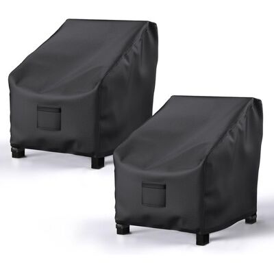 OEM 2-teilige Wasserdichte Stuhlhüllen Für Den Außenbereich Strapazierfähiges 210d Oxford-gewebe Große Schutzhülle Für Lounge Und Gartenstühle Mit 97 97 OEM 2-teilige Wasserdichte Stuhlhüllen Für Den Außenbereich Strapazierfähiges 210d Oxford-gewebe Große Schutzhülle Für Lounge Und Gartenstühle Mit 97 97