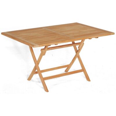 Sonnenpartner - Sunnysmart Teakholz-klapptisch Perth Natur Tisch 140x95 Cm Balkontisch Sonnenpartner - Sunnysmart Teakholz-klapptisch Perth Natur Tisch 140x95 Cm Balkontisch