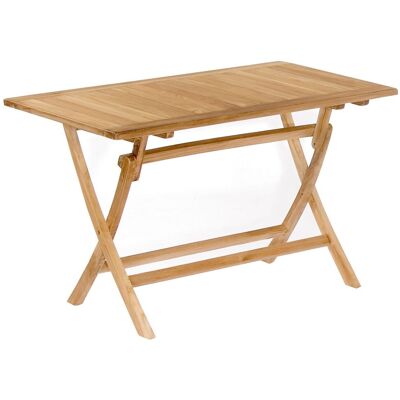 Müsing - Sunny Smart Perth - teakfarbene - Rechteckige 120x70x75 cm - Gartentisch Müsing - Sunny Smart Perth - teakfarbene - Rechteckige 120x70x75 cm - Gartentisch