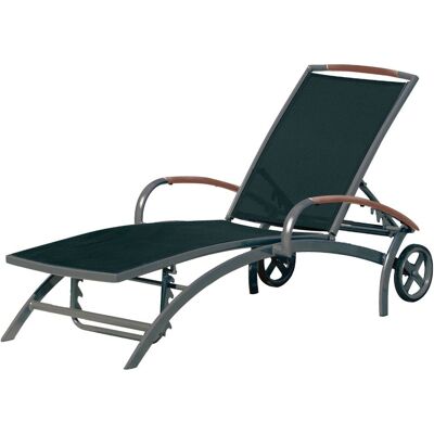 Inko - Sonnenliege Frisco Alu/textilen Rollliege 183x71x34cm 3 Farben Zur Auswahl Graphit Inko - Sonnenliege Frisco Alu/textilen Rollliege 183x71x34cm 3 Farben Zur Auswahl Graphit