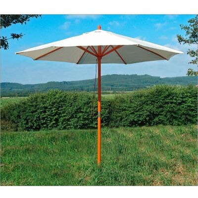 DEMA Holz Sonnenschirm Gartenschirm Strandschirm Schirm Sonnenschutz 2,7m Farbauswahl DEMA Holz Sonnenschirm Gartenschirm Strandschirm Schirm Sonnenschutz 2,7m Farbauswahl