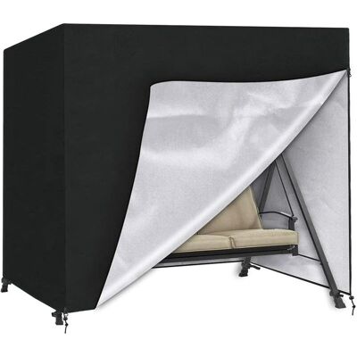 BOBYPET Lablanc – Schutzhülle Für Schaukelstühle, Schutzhülle Für 3-sitzer-schaukelstühle, Wasserdichte Gartenschaukelplane, Outdoor-schaukelabdeckung, Uv-beständig, 220 X 125 X 170 Cm BOBYPET Lablanc – Schutzhülle Für Schaukelstühle, Schutzhülle Für 3-sitzer-schaukelstühle, Wasserdichte Gartenschaukelplane, Outdoor-schaukelabdeckung, Uv-beständig, 220 X 125 X 170 Cm