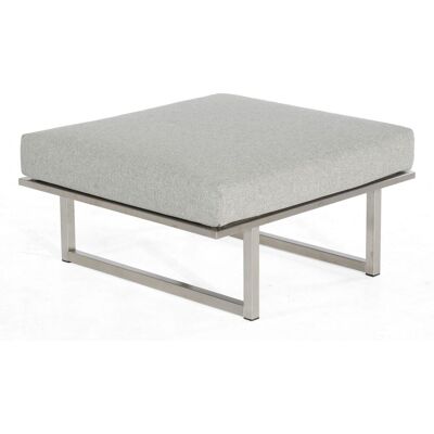 Sonnenpartner - Lounge-hocker Lotus Edelstahl Loungehocker Sitzhocker Sonnenpartner - Lounge-hocker Lotus Edelstahl Loungehocker Sitzhocker