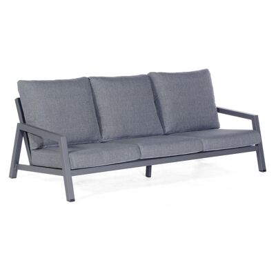 Loungesofa Empire Aluminium Anthrazit Mit Kissen Relaxsofa Garten-sofa - Sonnenpartner Loungesofa Empire Aluminium Anthrazit Mit Kissen Relaxsofa Garten-sofa - Sonnenpartner