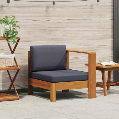 vidaXL Mittsofa mit 1 Armlehne - Gartenmöbel vidaXL Mittsofa mit 1 Armlehne - Gartenmöbel