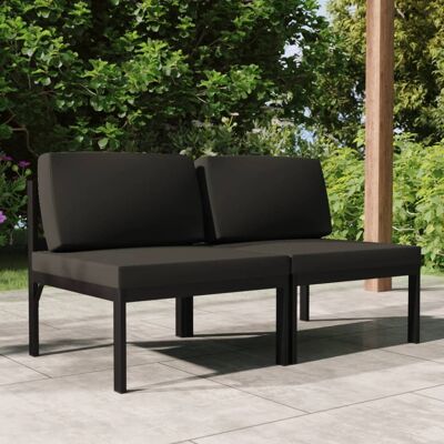Vidaxl - Gartensofa-Set - Modular Aluminium Gartenliege Vidaxl - Gartensofa-Set - Modular Aluminium Gartenliege