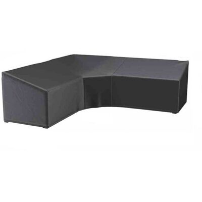 Schutzhülle Für L-förmige Eck-lounge-sets 255x255x90xh65/90 Cm Mit Trapezecke Schutzhaube - Aerocover Schutzhülle Für L-förmige Eck-lounge-sets 255x255x90xh65/90 Cm Mit Trapezecke Schutzhaube - Aerocover