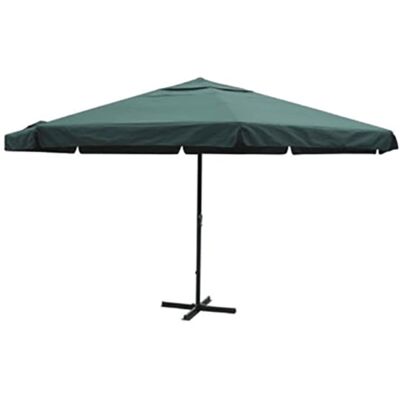 vidaXL Gartenschirm Grün Aluminium 500cm - Gartenschirm vidaXL Gartenschirm Grün Aluminium 500cm - Gartenschirm